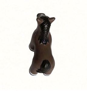Jouet en peluche personnalisé avec logo promotionnel, modèle de cheval, balle anti-stress en PU à presser - Product Image 3