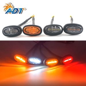 ไฟเดย์ไลท์ LED สีเหลืองสำหรับกระจังหน้ารถฟอร์ด เรนเจอร์ แร็พเตอร์ รุ่น ADT Front Racing Grille พร้อมไฟสีแดง ขาว น้ำเงิน - Product Image 5