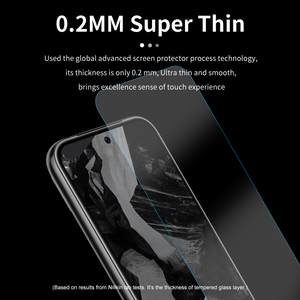 Nillkin Kính bảo vệ màn hình trong suốt 0.22mm viền tròn 2,5 D kính cường lực cao trong suốt cho Google Pixel 8A - Product Image 3