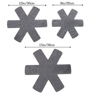 Cảm Thấy Nồi Và Pan Bảo Vệ Đồ Nấu Nướng Bảo Vệ Thiết Lập Ngăn Chặn Trầy Xước Riêng Biệt Pad - Product Image 2