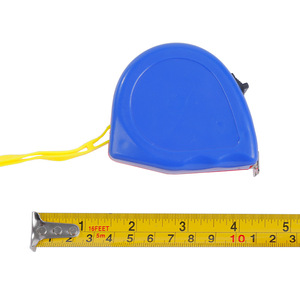 Self Winding Measuring Tape 5M Stainless Steel Automatic Blade ABS Shell Metric Tape Measure - Product Image 4