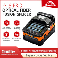 Giuntatrice a Fusione Ottica Completamente Automatica a 6 Motori 6s per Rete FTTH, Macchina per Saldatura Fibra Ottica Compatibile AI-5 Pro