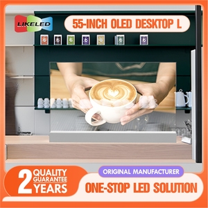Écran tactile <span class=keywords><strong>OLED</strong></span> transparent de 55 pouces pour ascenseurs, magasins de détail, centres commerciaux, signalisation, éducation, affichage d'animations - Product Image 3