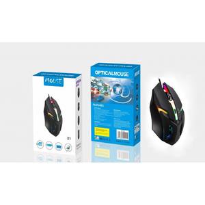 Ratón Óptico con Cable, Suministro Directo de Fábrica, en Stock, USB Universal, para Oficina, Negocios, Computadora de Escritorio, Regalo - Product Image 2