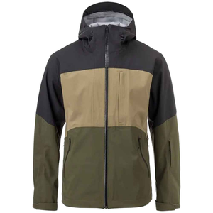 Veste de ski softshell décontractée pour homme de bonne qualité, imperméable, à fermeture éclair, pour l'hiver, en polyester, à capuche, séchage rapide, personnalisable sur le devant - Product Image 1