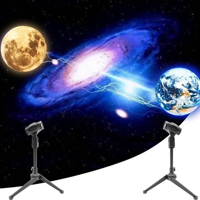 Planet Projection Lamp Earth Moon Light Night Star  Table Lamp Unique Table Light with Good Quality Low Price
