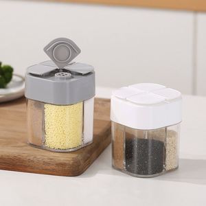 Pepper Cruet Oil Spoon Cover Glass Honey Seasoning Bottle Moistureproof Kitchen Condiment Jar - Product Image 3