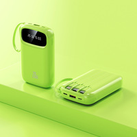 Petit voyage mignon charge rapide Powerbank PD couleur Min téléphone portable d'urgence 10000mah Power Bank