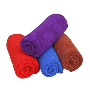 Car Wash <b>Towel</b> Microfiber Double Sided Thickened Absorbent Solid Color For Car Glass Cleaning Blue <b>Red</b> Brown Purple - Product Image 5