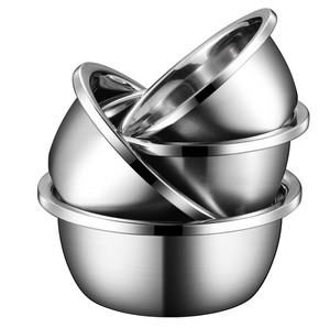 DFU0172 ชามผสมสแตนเลส 201 หลายขนาดอเนกประสงค์ พร้อมฝาปิด - Product Image 5