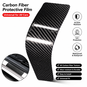 Vinilo Autoadhesivo para Automóviles con Acabado <span class=keywords><strong>de</strong></span> <span class=keywords><strong>Fibra</strong></span> <span class=keywords><strong>de</strong></span> <span class=keywords><strong>Carbono</strong></span> PET <span class=keywords><strong>de</strong></span> Alto Brillo 2D <span class=keywords><strong>3D</strong></span> <span class=keywords><strong>4D</strong></span> <span class=keywords><strong>5D</strong></span> 6D, Libre <span class=keywords><strong>de</strong></span> Burbujas, Resistente al Agua y Duradero - Product Image 5