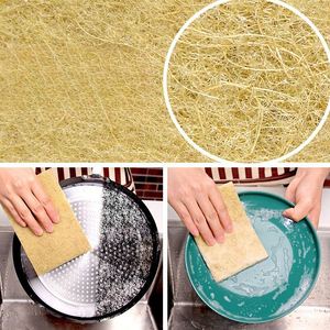 Paquete de 5 Estropajos de Cocina Anti-Rayaduras, Almohadillas de Fregado Naturales Ecológicas de Fibras de Sisal para Limpiar Platos - Product Image 4