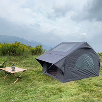 Tente gonflable de camping extra large pour 2 personnes, automatique, quatre saisons, avec ouverture au ciel, portable, sans installation, imperméable, durable, anti-UV