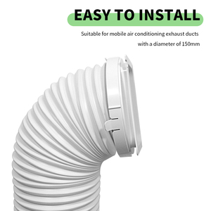 Adaptateur de conduit d'évacuation réglable en ABS, <span class=keywords><strong>raccord</strong></span> de climatisation KY 35, connecteur de tuyau de <span class=keywords><strong>climatiseur</strong></span> <span class=keywords><strong>mobile</strong></span>, écologique pour la maison - Product Image 3
