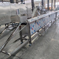 Machine de laminage automatique à rouleaux de pâte en acier inoxydable de Chine Équipement de fabrication de nouilles rondes entièrement automatique