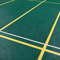 Revêtement de sol sportif en PVC Runsure, solution de pose rapide et durable pour studio de Taekwondo, antidérapant, norme australienne, échantillon gratuit
