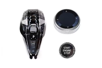 Pommeau de levier de vitesse en cristal modifié pour BMW X3, X4, X5, X6, X7, Série 3, Série 4, Série 8, Z4, iX3, i4