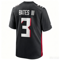 Jahitan Berkualitas Terbaik Dapat Disesuaikan # 7 ROBINSON # 5 LONDON # 3 BATES Jersey Sepak Bola Amerika