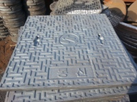 Grille de vidange de couverture de trou d'homme en fonte ductile ronde carrée de haute qualité Application industrielle
