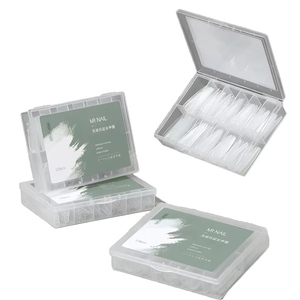 MRNAIL - Pegatinas Profesionales <span class=keywords><strong>para</strong></span> Extensión de Uñas, Fácil Aplicación, Moldes <span class=keywords><strong>para</strong></span> Uñas Postizas <span class=keywords><strong>para</strong></span> Extensiones Fuertes y de Aspecto Natural en los Dedos - Product Image 1