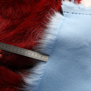 <span class=keywords><strong>Pelo</strong></span> <span class=keywords><strong>largo</strong></span> <span class=keywords><strong>de</strong></span> 40-50mm <span class=keywords><strong>de</strong></span> longitud, 80% acrílico, 20% poliéster, tejido <span class=keywords><strong>de</strong></span> piel artificial para ropa, venta al por mayor - Product Image 3