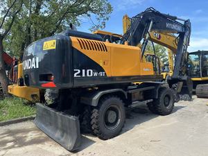 Excavadora de Ruedas Usada Hyundai R210 210W-9T en Venta, Excavadora de Ruedas Usada Original Hyundai 220LC, Equipo Pesado - Product Image 4