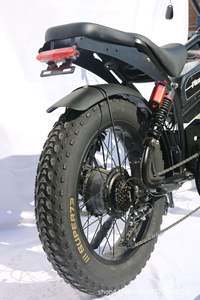 Alta velocidad 1000W 48V 15AH batería de litio marco de acero freno de disco bicicleta de nieve eléctrica híbrida e-bike para adultos todo terreno - Product Image 5