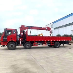 <span class=keywords><strong>Grue</strong></span> montée par <span class=keywords><strong>camion</strong></span> à benne basculante de FAW <span class=keywords><strong>6x2</strong></span> <span class=keywords><strong>camion</strong></span> de <span class=keywords><strong>grue</strong></span> télescopique de boom de 10 tonnes - Product Image 3