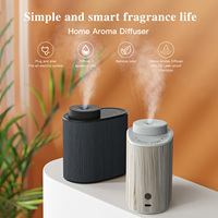 Diffuseur d'arômes sans eau 2026, nouveau modèle éco-responsable, contrôlable par application, rafraîchisseur d'ambiance au design bois, machine diffuseur de parfum