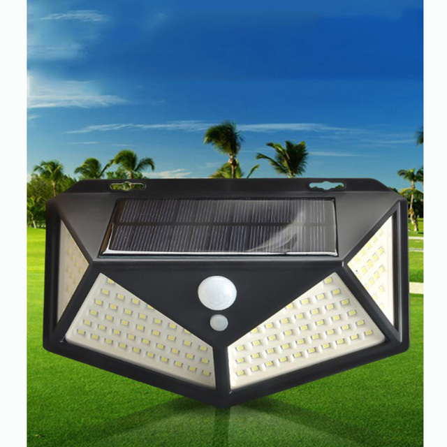 Modern Smart Lighting Garden Motion Sensor Solar Light Outside Automatic Induction Lights for Wall