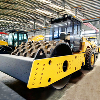 Compacteur compresseur vibrant 20 tonnes Compacteur à rouleau asphalte simple double tambour
