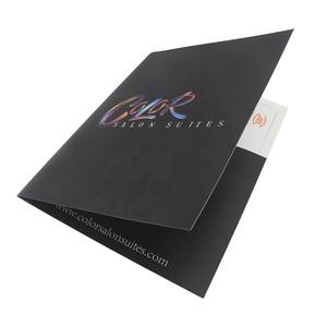 Individuell Bedruckte <span class=keywords><strong>A4</strong></span> Visitenkarten-Präsentationsmappe mit Folienkaschierung - Product Image 3