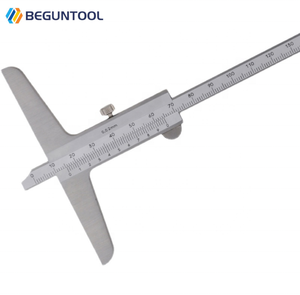 Jingjiang Linghuan Thước Cặp Độ Sâu 0-150 200 300Mm 0-200/0-300Mm Thước Cặp Thước Cặp Đo Độ Sâu Kỹ Thuật Số Thước Cặp Dụng Cụ Đo - Product Image 4