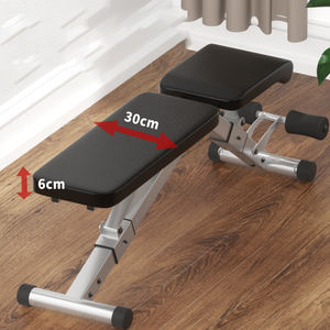 Banc de musculation pliable en métal réglable et robuste, idéal pour la maison et la salle de sport, en stock en Espagne - Product Image 4