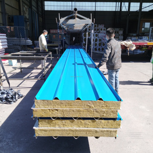 Panel Sándwich Metálico de Lana de <span class=keywords><strong>Roca</strong></span> para Paredes y Techos: Ignífugo, Termoaislante y Fonoaislante - Product Image 3