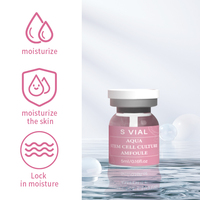 Ampoule réparatrice raffermissante hydratante pour la peau, sérum pour le visage, éclaircissant, anti-âge, anti-rides, soin de la peau, ampoules de culture de cellules souches aquatiques
