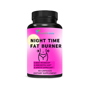 Cápsulas Quemagrasas Nocturnas de Marca Privada con Vitamina D que Fomentan la Calma, Alivian el Estrés y Ayudan a Suprimir el Apetito por la Noche - Product Image 1