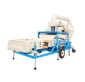 High efficiency mobile combine seed cleaner bean product processing machinery sesame seed cleaning machine