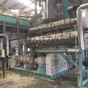 Machine d'extrusion de transformation d'aliments pour animaux, équipement CE, Machine de fabrication de farine de soja