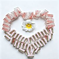 Jeu de Mahjong et de Poker Américain en Acrylique Rose Quartz - Extra Épais 16mm 160 Tuiles avec 6 Jokers