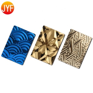 Pannello di Sfondo ZB9969 in Acciaio Inox, Lastra Decorativa 3D per Soffitto, Piastre Metalliche Goffrate - Product Image 6