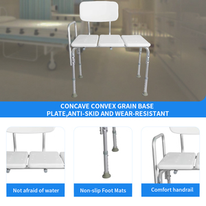 <span class=keywords><strong>Chaise</strong></span> <span class=keywords><strong>de</strong></span> <span class=keywords><strong>bain</strong></span> pliable et Portable, pour personnes âgées, avec réduction <span class=keywords><strong>de</strong></span> - Product Image 3