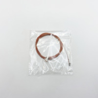 Cordes de guitare folk en cuivre rouge à 6 cordes, cordes en acier, accessoires d'instruments de musique professionnels pour guitares acoustiques folk