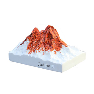 Ambientador de coche con diseño de montaña nevada, perfume de resina, decoración para la consola central, para decoración interior del coche - Product Image 5