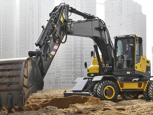 High Quality Brand New Wheel Excavator EW205D Medium <b>Digger</b> Wheeled Excavator with 0.86cbm <b>Bucket</b> Capacity <b>for</b> <b>Sale</b> - Product Image 6