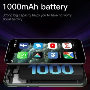 SOYes สมาร์ทโฟน XS11 3G ขนาดเล็กระบบแอนดรอยด์6.0 3D กล้องความละเอียดสูงสองซิม Quad Core โทรศัพท์มือถือปาล์ม - Product Image 5