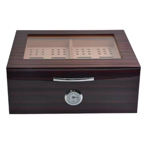 Estuche <span class=keywords><strong>de</strong></span> Madera <span class=keywords><strong>de</strong></span> Alta Calidad para Cigarros, Humidor para Cigarros Cohiba, Accesorios para Cigarros - Product Image 1