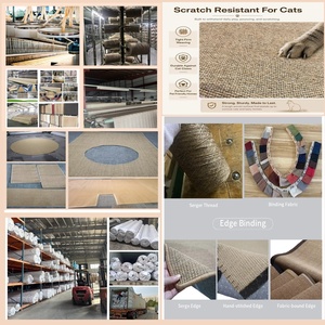 Tappeto in Sisal Naturale Ignifugo, Durevole con Base Antiscivolo in Lattice, Motivo <span class=keywords><strong>a</strong></span> Spina di Pesce, per Hotel, Showroom, Soggiorno, Studio - Product Image 4