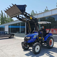 Mini/Pequeños Tractores Nuevos para Agricultura con Cargador Frontal, Implementos, Equipos y Accesorios para Granja