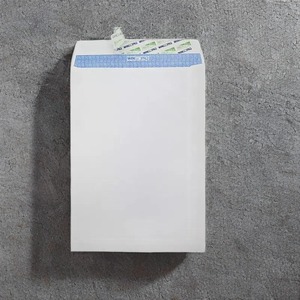 Biểu tượng tùy chỉnh in 6x9 C5 Trắng pefc giấy phong bì mạnh mẽ Peel seal Pocket cho doanh nghiệp mail - Product Image 1